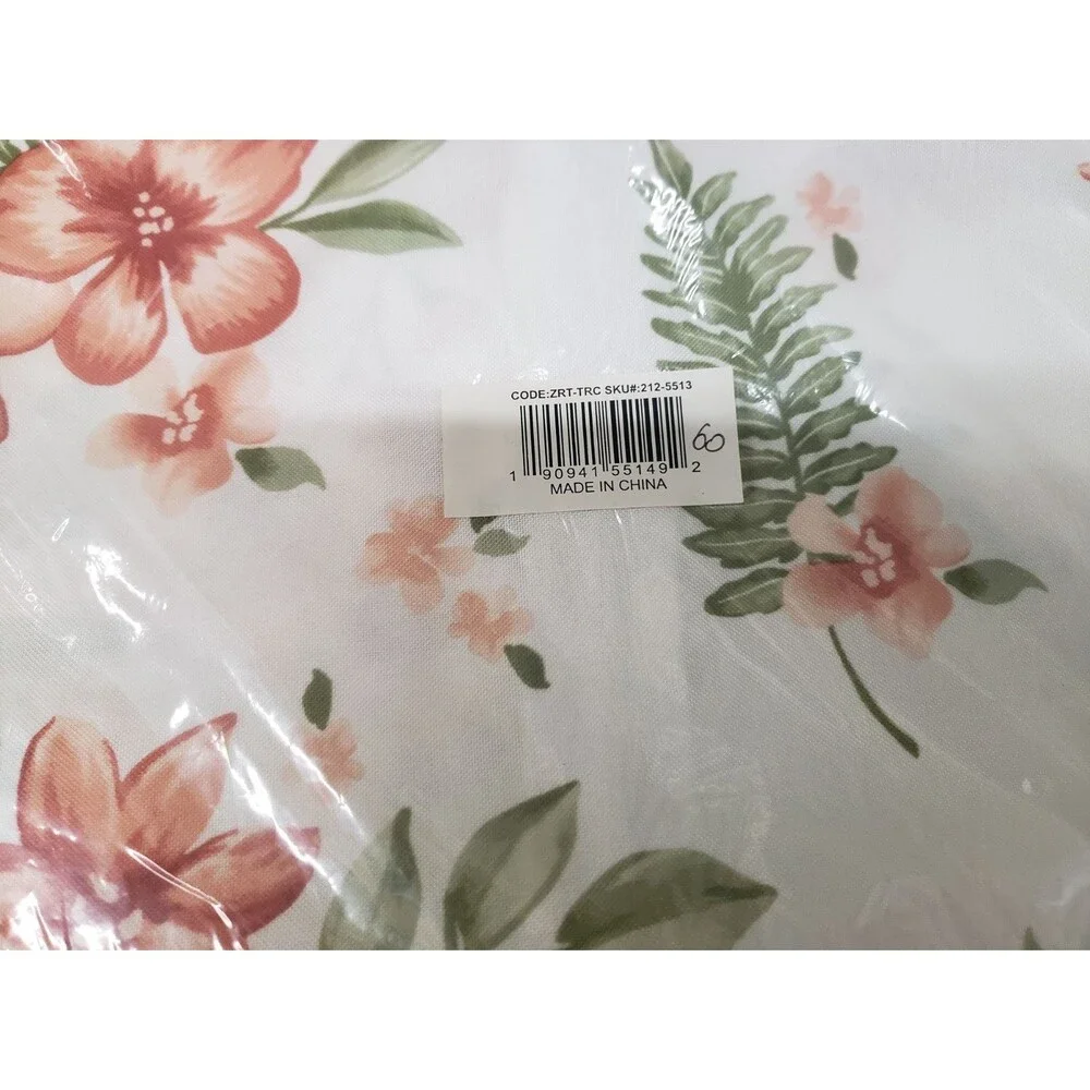 Fabric Outdoor Printed Tablecloth,52